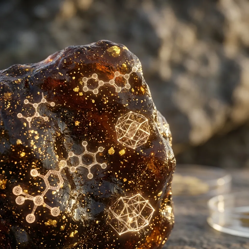 Composition chimique et principes actifs du shilajit