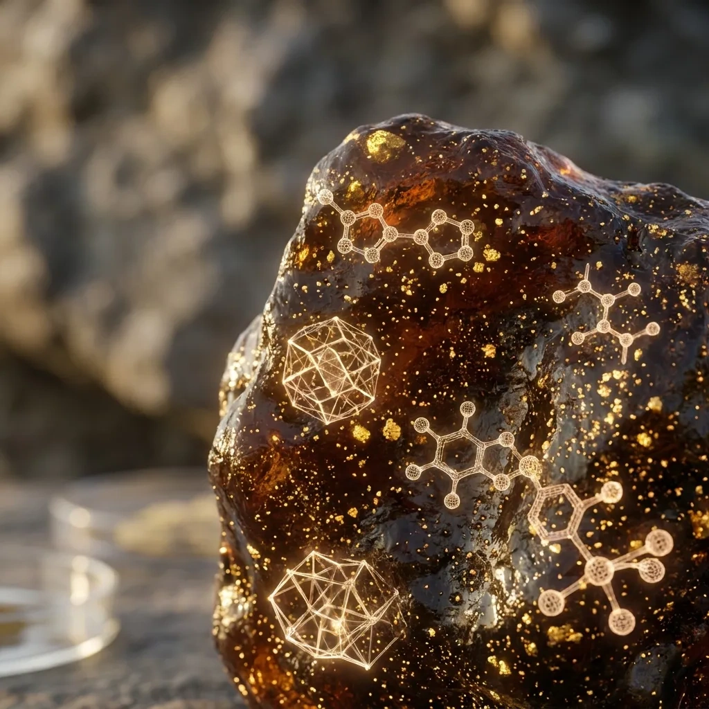 Composition chimique et principes actifs du shilajit