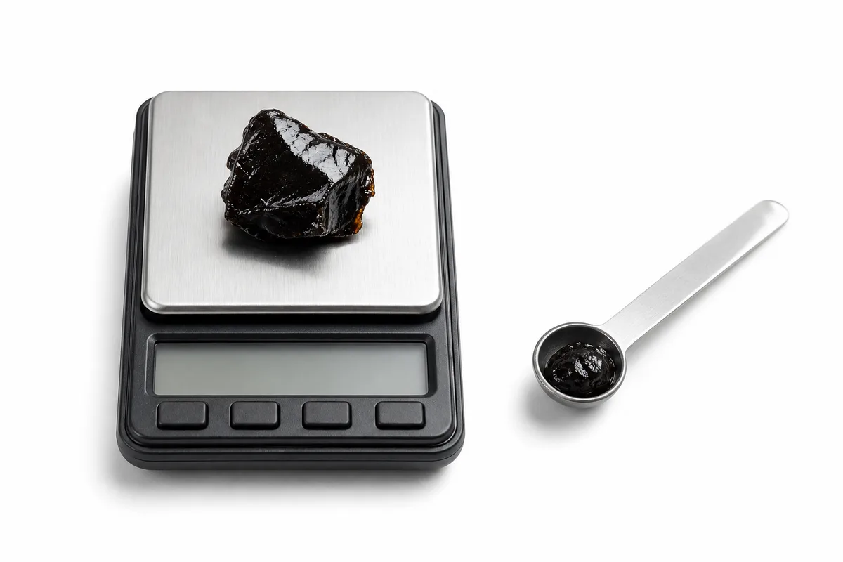 Guide du dosage optimal du shilajit