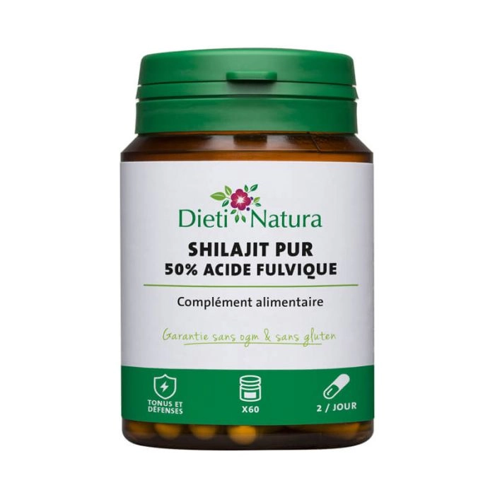 Shilajit Pur Dieti Natura - Test et avis détaillé