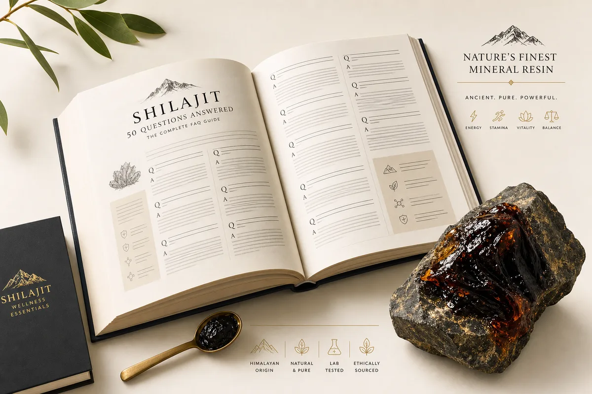 Le goût du shilajit en résine et comment le masquer