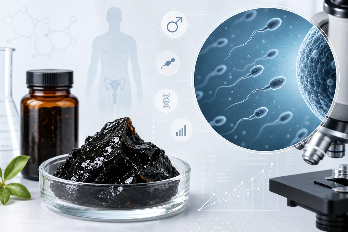 Shilajit et fertilité masculine : études cliniques sur la qualité spermatique