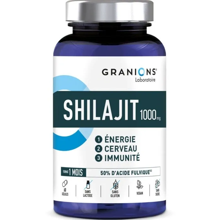 Shilajit Granions 1000mg - Test complet du produit de laboratoire