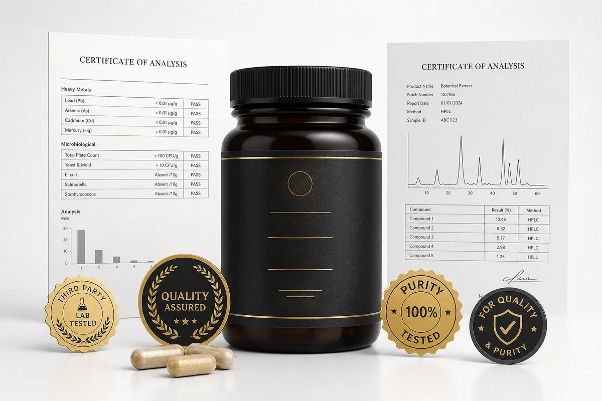 Normes de qualité et certifications du shilajit
