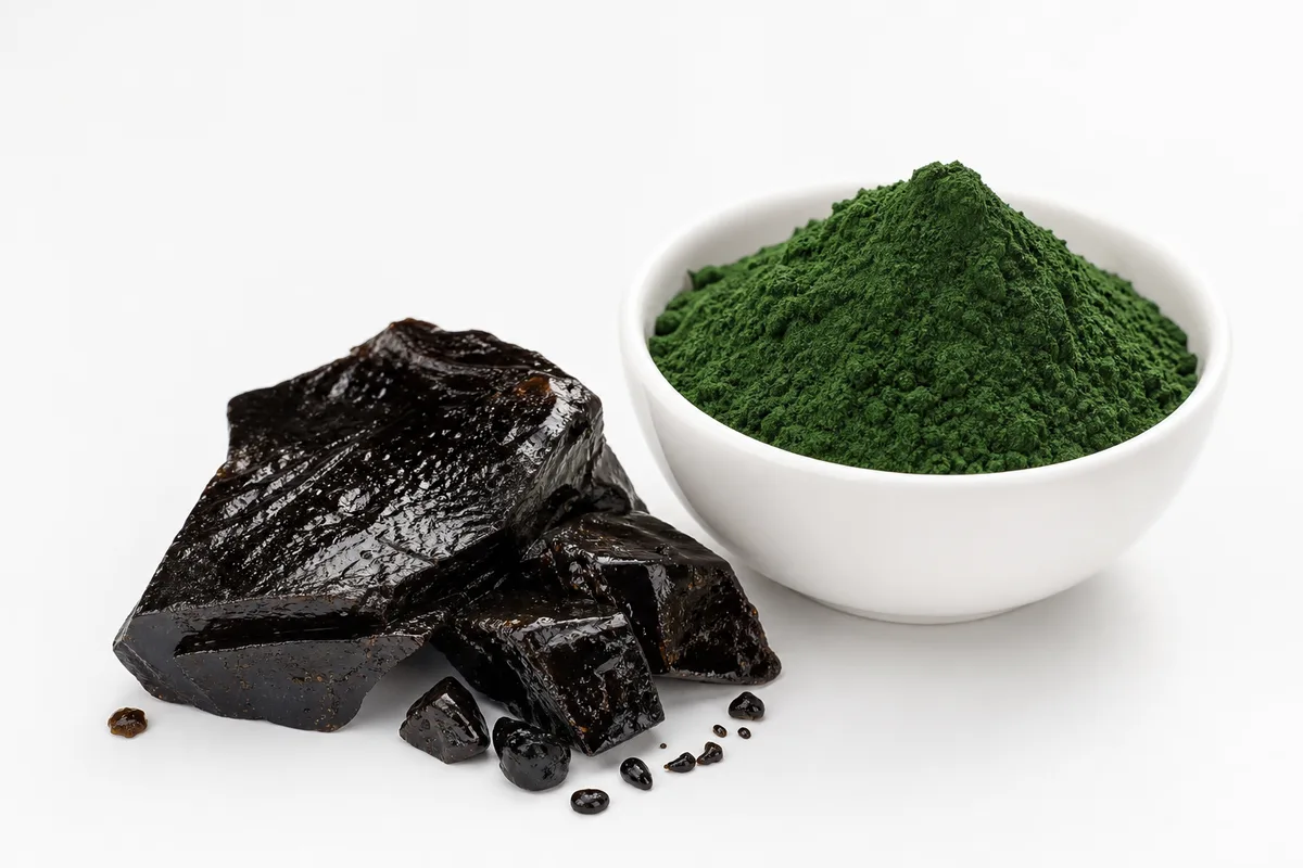Comparatif Shilajit vs Spiruline