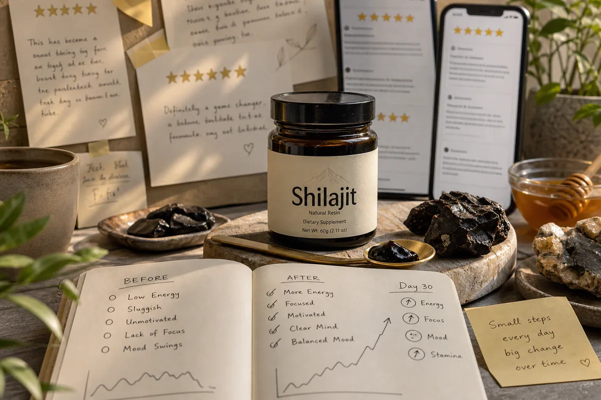 Témoignages et avis d'utilisateurs de shilajit en 2026